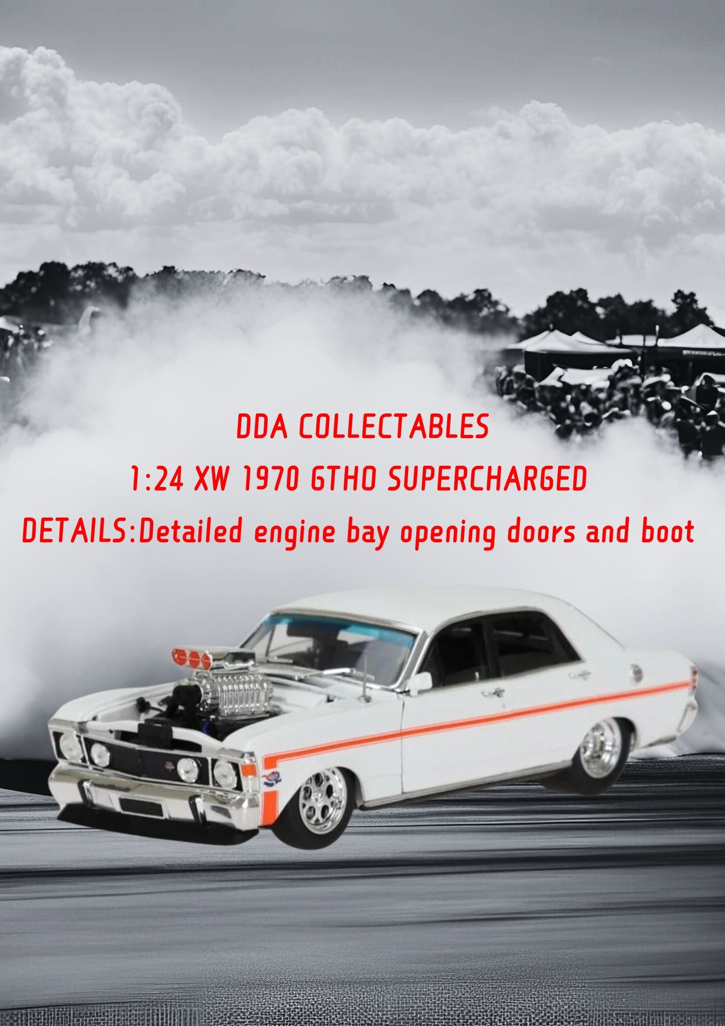 1:24 1970 XW GTHO Supercharged