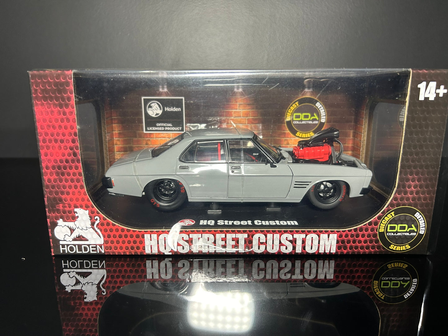 1:24 scale holden hq monaro supercharged cool grey