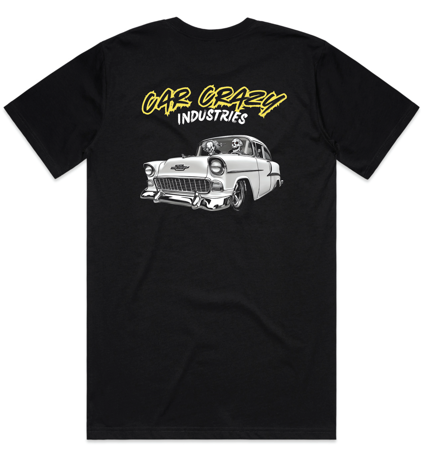 Yellow Chevy Bel-Air