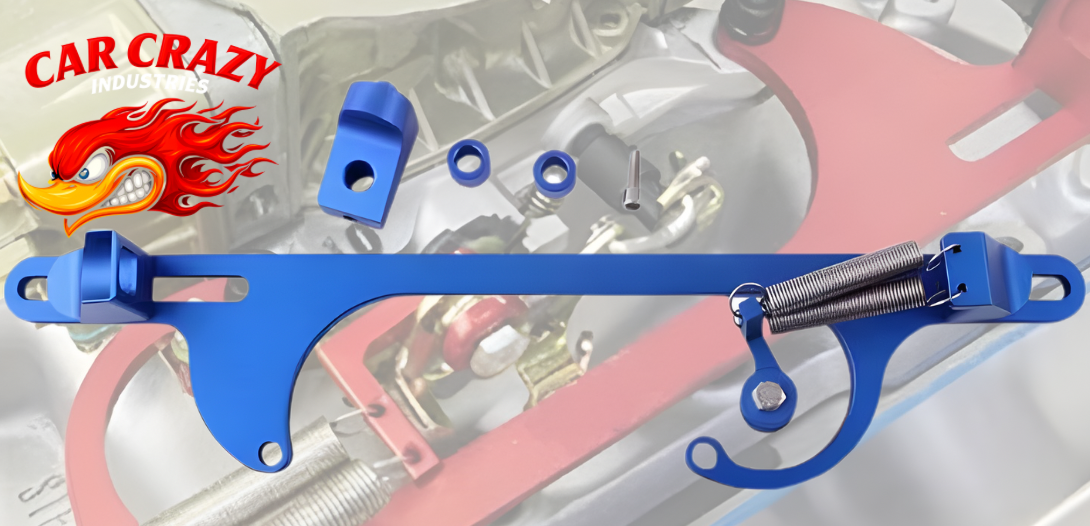 Billet Throttle Cable Bracket Suitable For 4150/4160 Model Carburettors