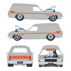 PRE ORDER 1:24 Silver Holden HZ Panel Van