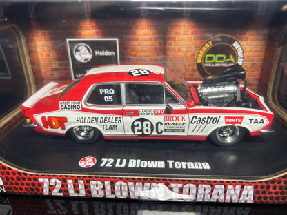 1:24 lj torana brock drag car
