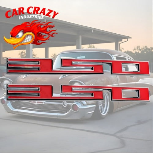 Chevrolet Engine Cubic Inch Badges