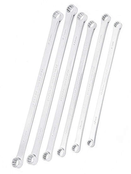 Genius 6 Pce Metric Extra Long Box End Wrench Set