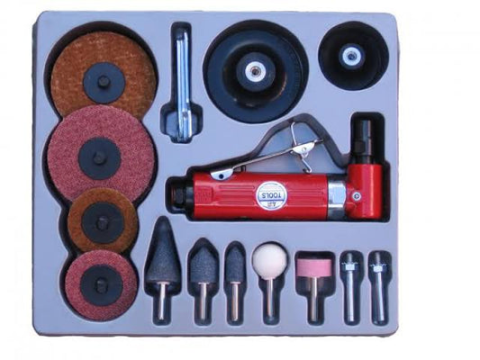 21 Pce Angle Die Grinder Kit