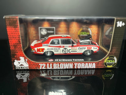 1:24 lj torana brock drag car