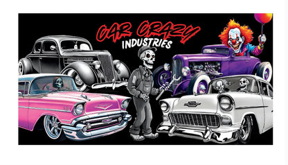 Car Crazy Stubby Coolers