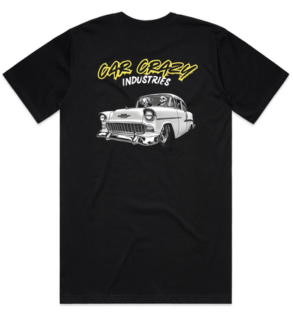 Yellow Chevy Bel-Air