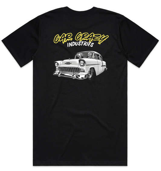 Yellow Chevy Bel-Air