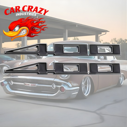 Chevrolet Engine Cubic Inch Badges