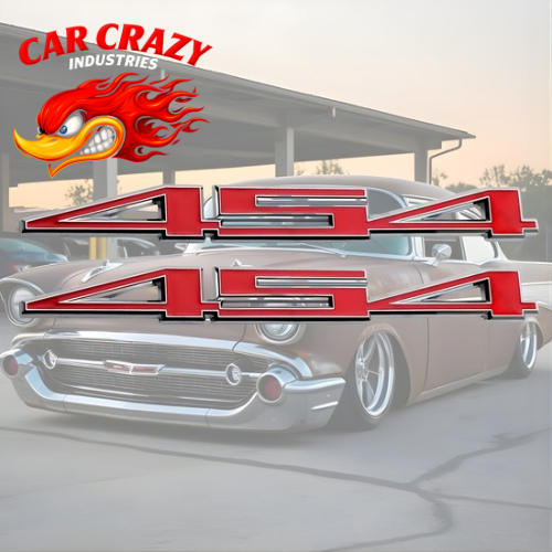 Chevrolet Engine Cubic Inch Badges