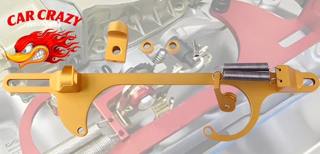 Billet Throttle Cable Bracket Suitable For 4150/4160 Model Carburettors