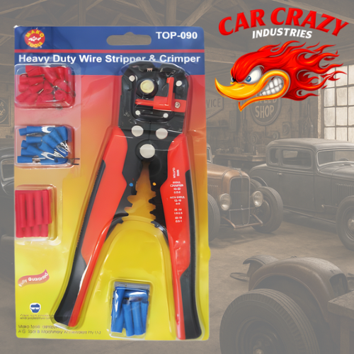 Heavy Duty Wire Stripper and Crimper