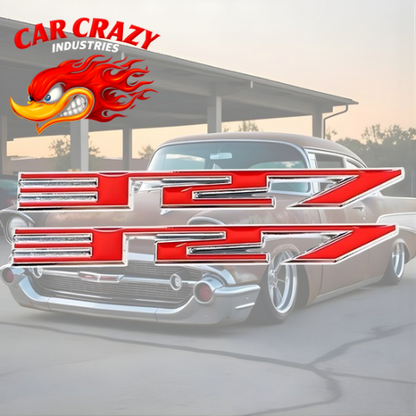 Chevrolet Engine Cubic Inch Badges