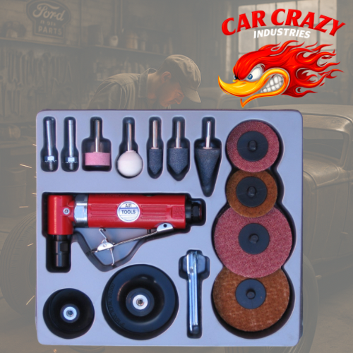 21 Pce Angle Die Grinder Kit